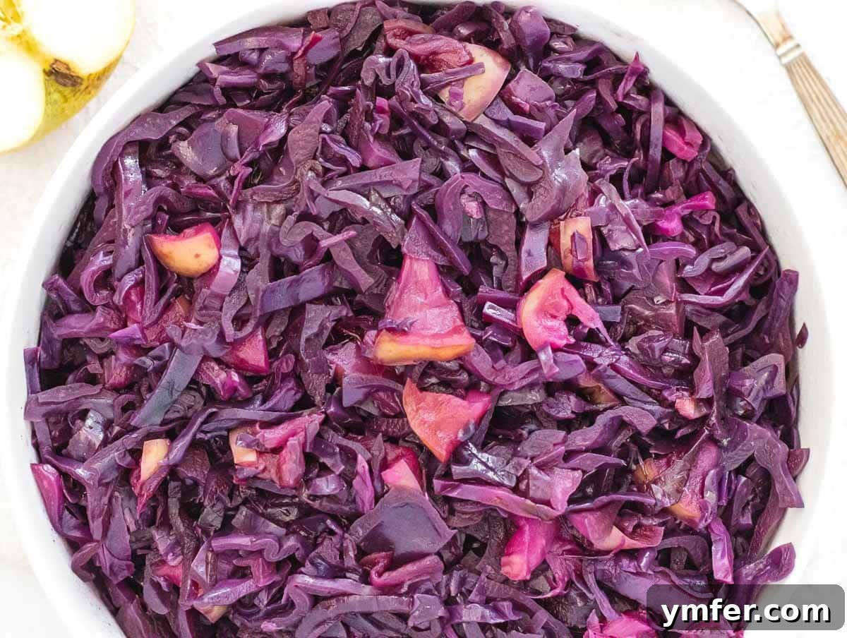 The Ultimate Vegetarian Thanksgiving Feast: 35 Recipes 36 Braised red cabbage with apple