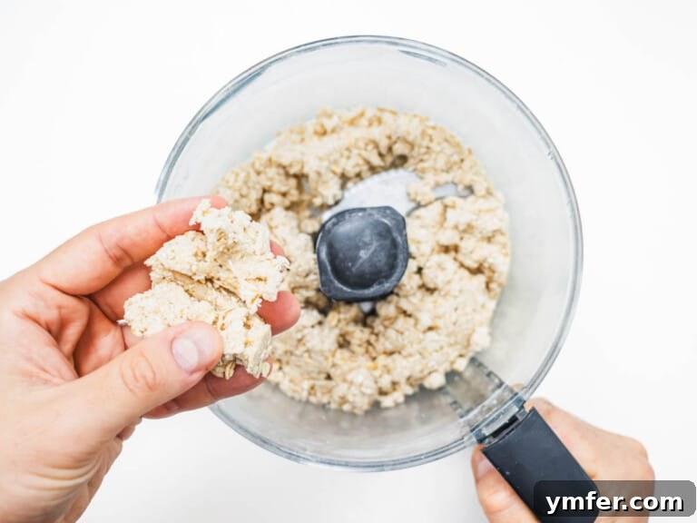 Plant-Based Apple Crumble 20 Vegan apple crisp topping after blending