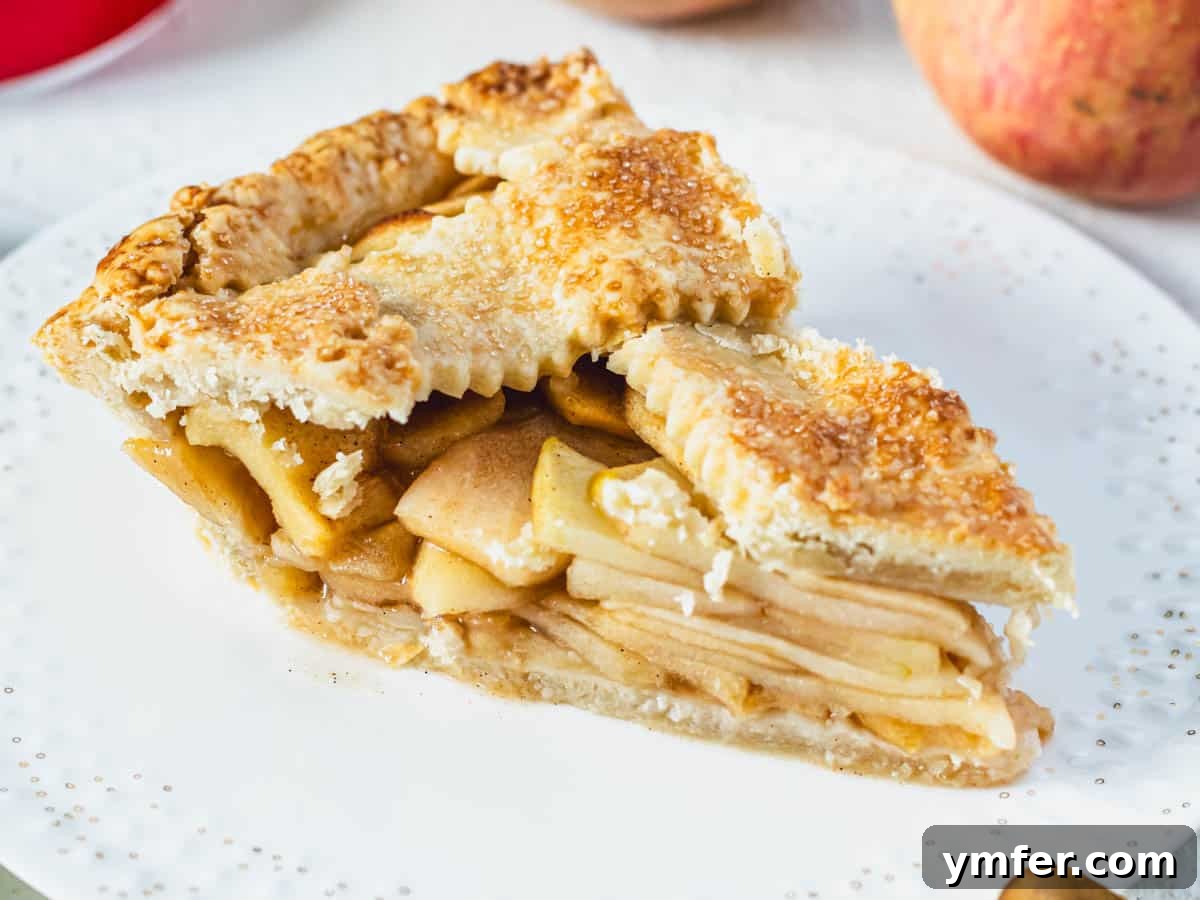 Plant-Based Apple Perfection 15 slice of vegan apple pie