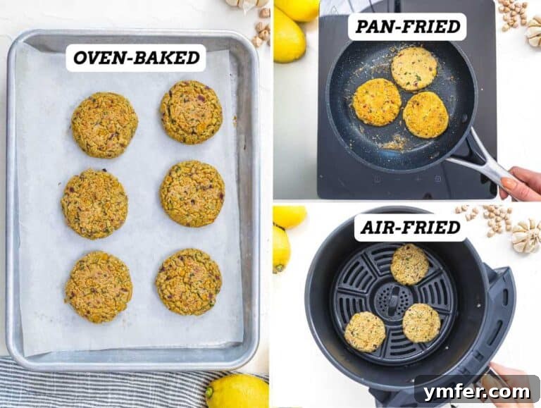 How to cook chickpea fritters.