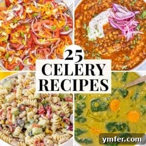 Easy celery recipes with salads and quick soups