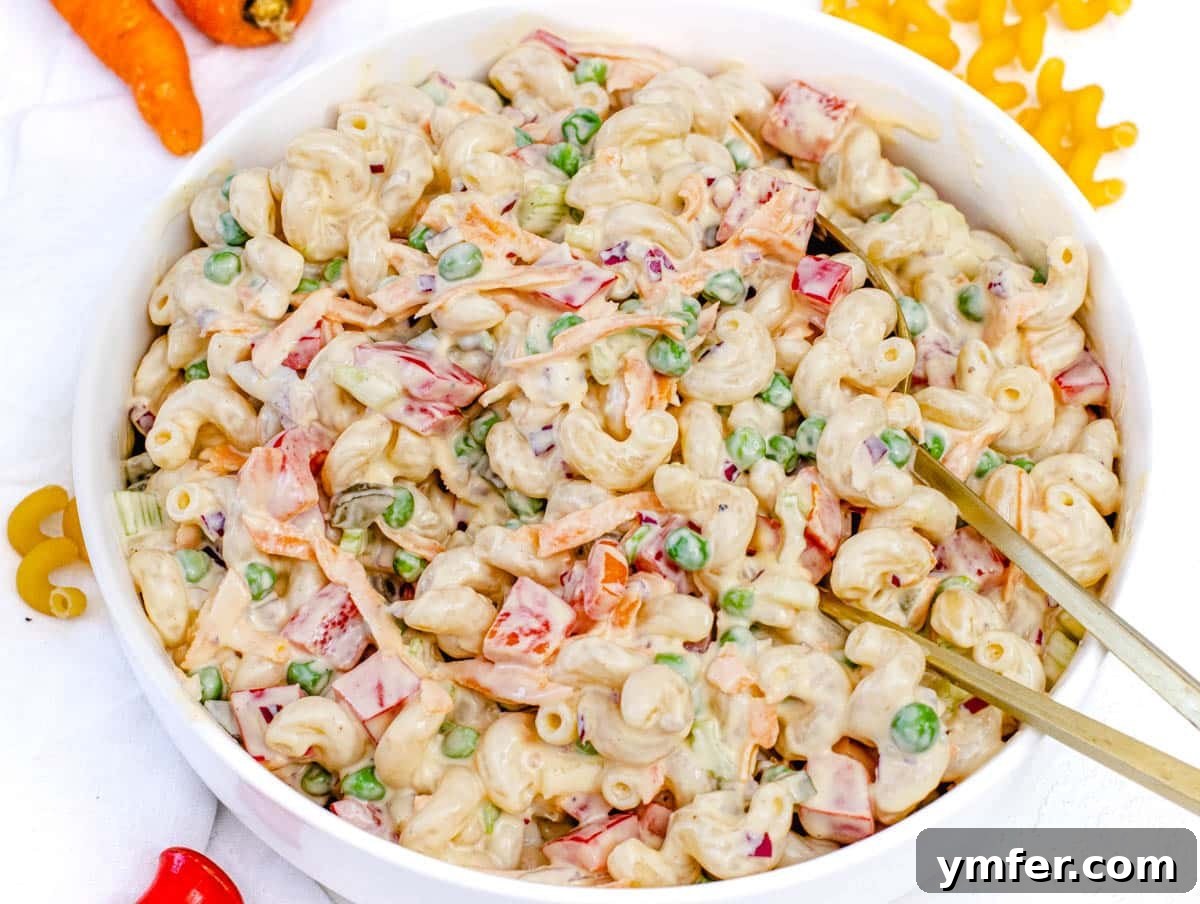 Simple Celery Recipes 5 Creamy macaroni salad with fresh green peas and a touch of herbs.