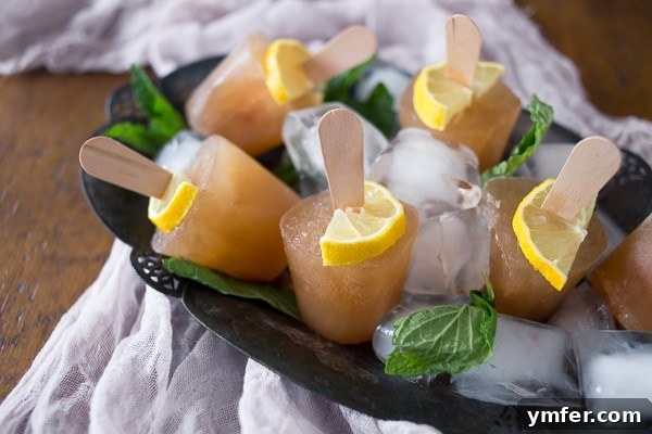 Southern Tea Pops 4 Sweet Tea Popsicles in Dixie cups ready for freezing