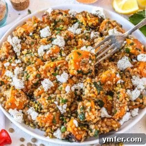 Wholesome Quinoa Lentil Delight 9 Healthy quinoa lentil salad.