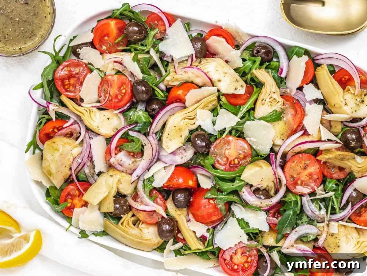 Flavorful Onion Dishes 18 Refreshing Artichoke Salad with Italian dressing