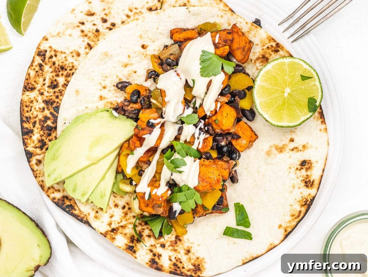 25 Power-Packed High Protein Vegan Breakfasts 10 Sweet Potato Hash with sour cream and cilantro