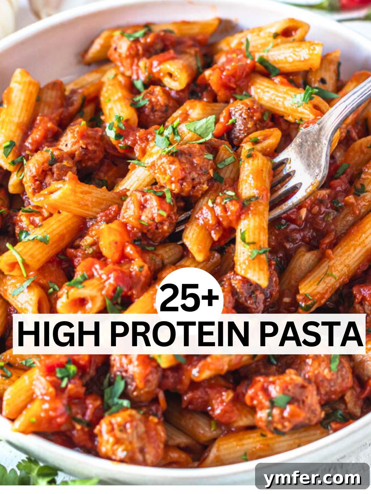 Protein-Packed Pasta Creations 2 High protein pasta recipes featuring a variety of colorful and wholesome dishes.