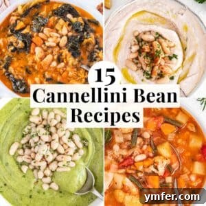 Cannellini bean recipes with soups and creamy spreads, featuring Tuscan White Bean Soup