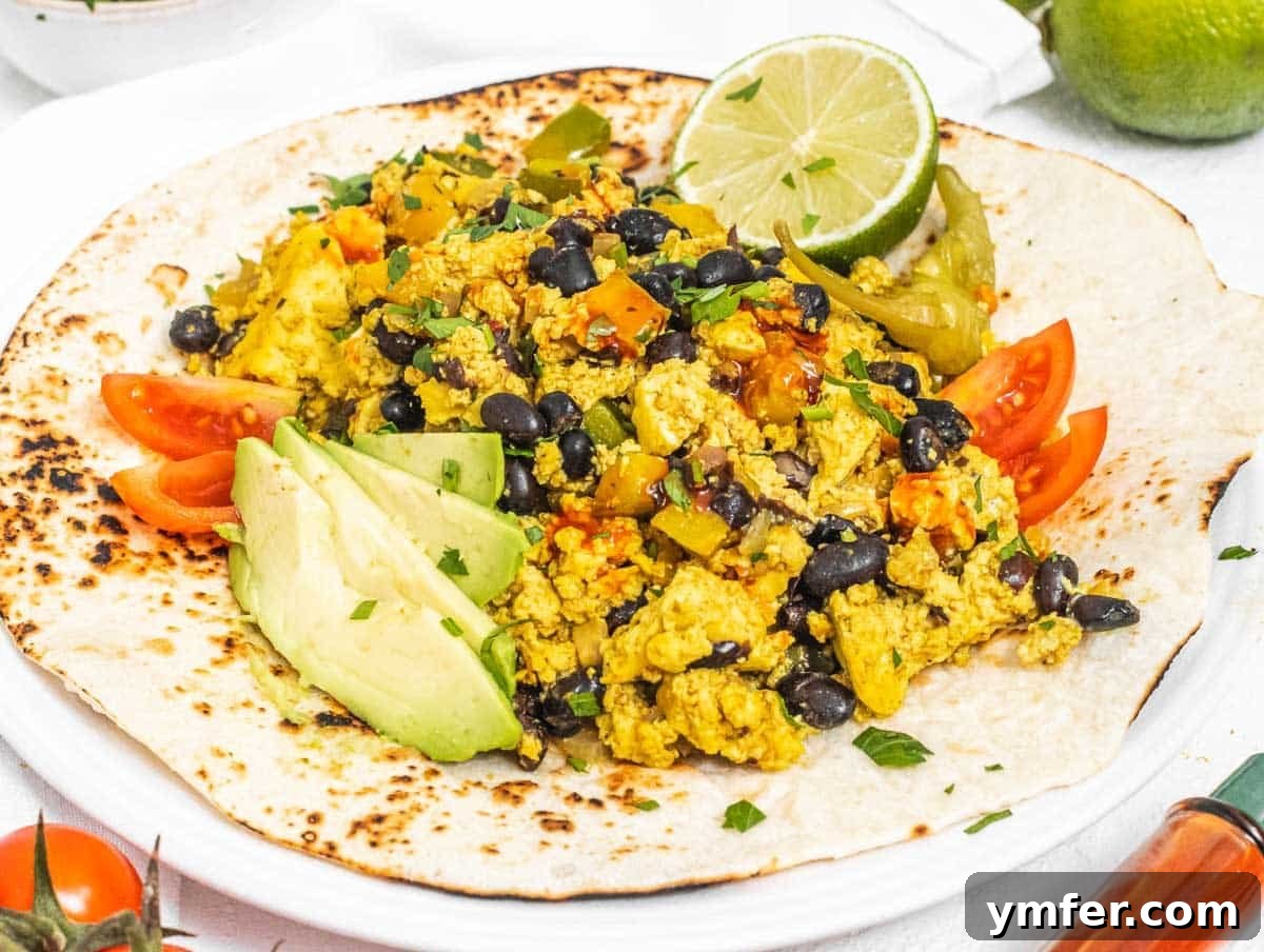 Fifteen Fantastic Black Bean Feasts 8 black bean breakfast burrito