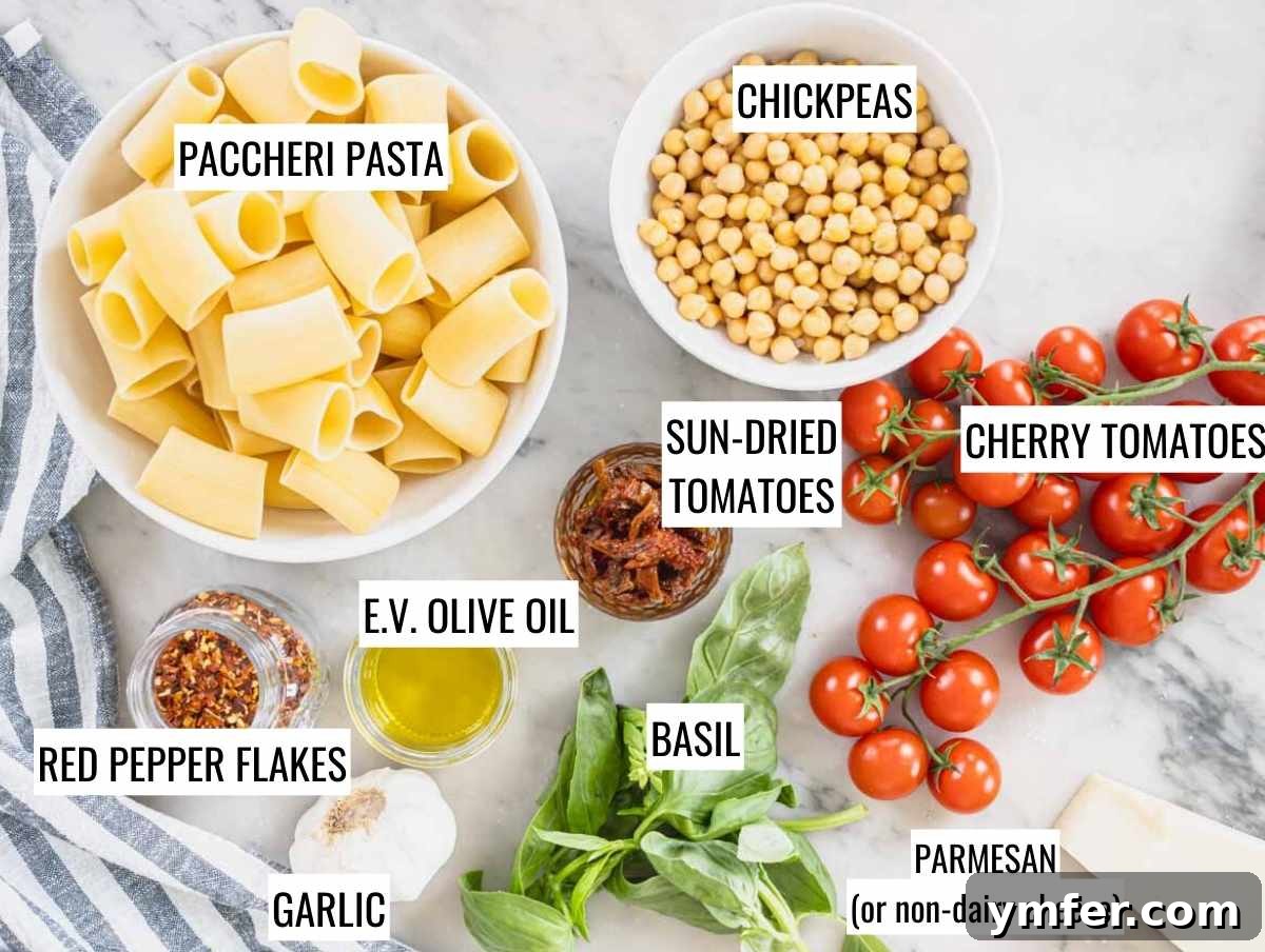 Paccheri: Italy's Grand Tubes 6 ingredients for paccheri pasta