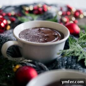 This French hot chocolate pudding tastes just like Parisian hot chocolate but in pudding form. Deep chocolate flavor with just a touch of sweetness. If you're a chocolate lover this dessert is for you!